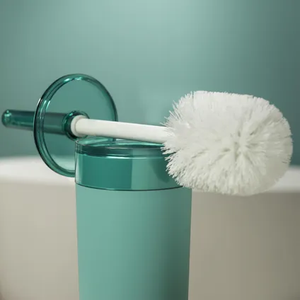 Sealskin toiletborstel met houder Bloom ABS aqua 2