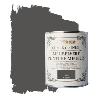 Rust-Oleum meubelverf Chalky Finish grafiet 125ml