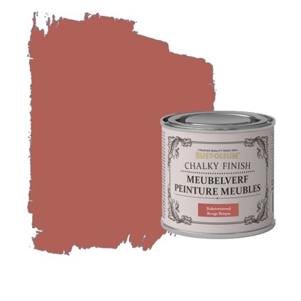 Peinture meuble Rust-Oleum Chalky rouge brique 125ml