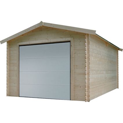 Solid garage gemotoriseerd ‘S8330’ hout 16,20 m²