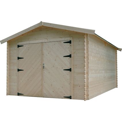 Solid garage ‘S8331’ hout 16,20 m²