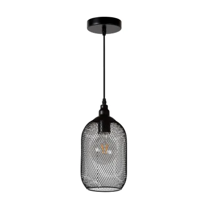 Lucide hanglamp Mesh zwart ⌀15cm E27 3