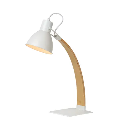 Lampe de bureau Lucide Curf blanc E27 2