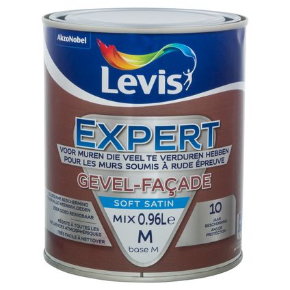 Peinture Levis Expert Façade mix base M soft satin 1L