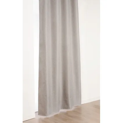 Calypso verduisteringsgordijn grijs 140 x 240 cm