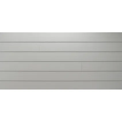 Bardage de façade Dumaclin T08 pvc gris 18,5x240cm 3