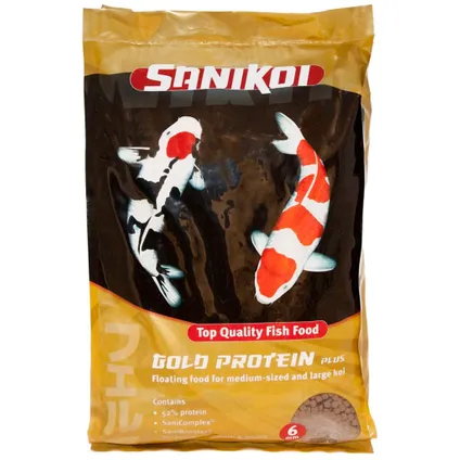 Velda Vissenvoer Sanikoi Gold Protein Plus 6 mm 10 L 124648 2
