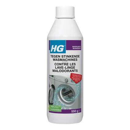 HG reiniger tegen stinkende wasmachine 550gr