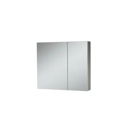 Tiger S-line spiegelkast 80cm met 2 enkelzijdige spiegeldeuren
