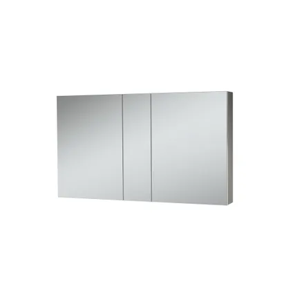 Tiger S-line spiegelkast 120cm met 2 enkelzijdige spiegeldeuren
