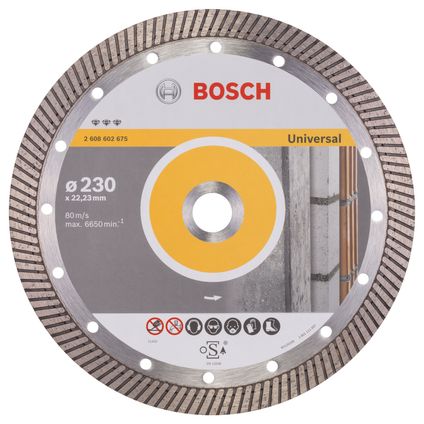 Bosch diamantschijf Universal 230mm
