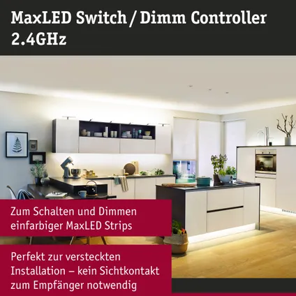 Paulmann afstandsbediening MaxLED dimmer switch max 144W 4