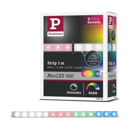 Ruban LED extension Paulmann MaxLED 1m RGBW 1W 13