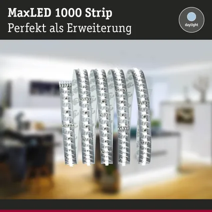 Ruban LED extension Paulmann MaxLED 1000 1m lumière du jour 11,5W 7