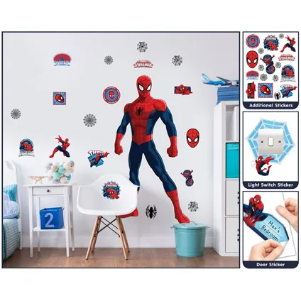Muursticker Spider-Man Walltastic 120cm 3