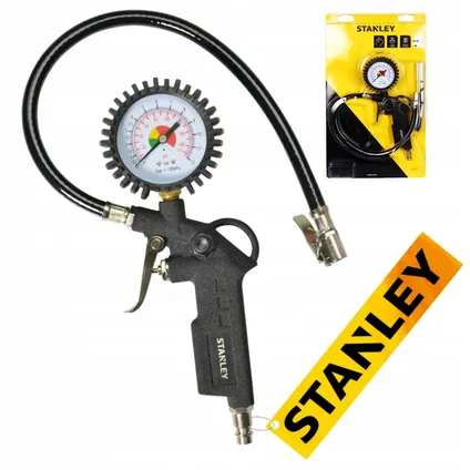 Stanley Bandenvulpistool 150533XSTN - Blaaspistool 10Bar - met Manometer 2
