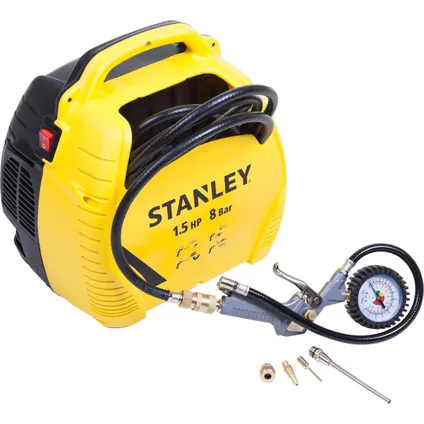 Stanley Compresseur - 1100 W - 8 Bar - 1.5 electric HP 3
