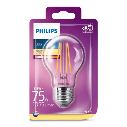 Ampoule LED Philips A60 8,5W E27 2