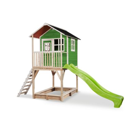 EXIT Loft 700 houten speelhuis groen