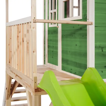 EXIT Loft 700 houten speelhuis groen 2