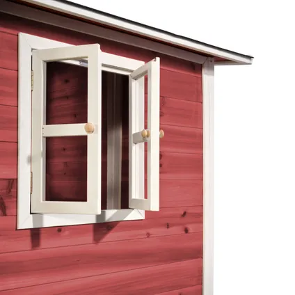 Maisonnette en bois EXIT Loft 700 rouge 3