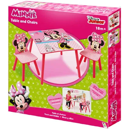 Tafel met twee stoeltjes van Minnie Mouse 5
