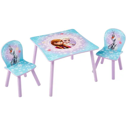 Tafel met twee stoeltjes van Frozen