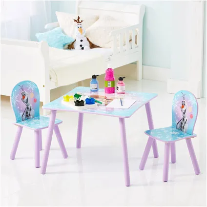 Tafel met twee stoeltjes van Frozen 3