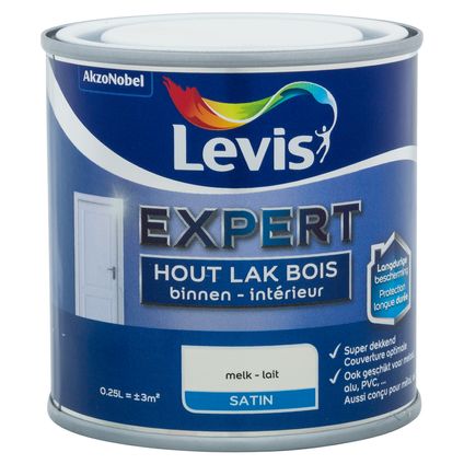 Laque Levis Expert bois intérieur lait satin 250ml