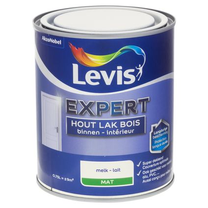 Laque Levis Expert bois intérieur lait mat 750ml