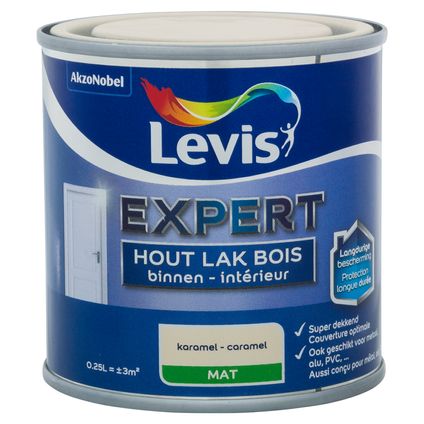 Levis lak Expert binnenhout karamel mat 250ml