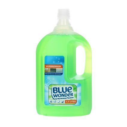 Blue Wonder vloerreiniger fles professioneel 1500ml