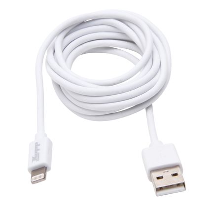 Kopp USB lightning kabel 2m wit