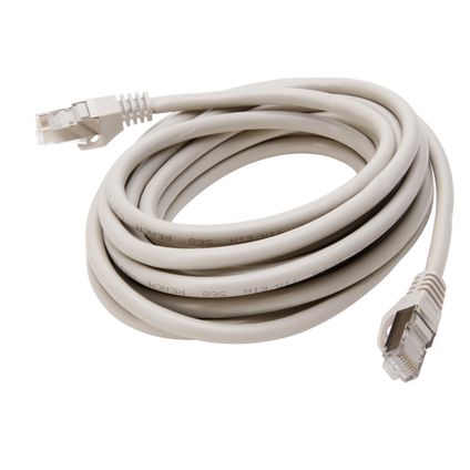 Câble de raccordement Kopp CAT7 UTP 5m blanc