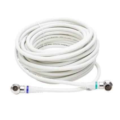 Kopp coax kabel haaks-haaks 4G 10m