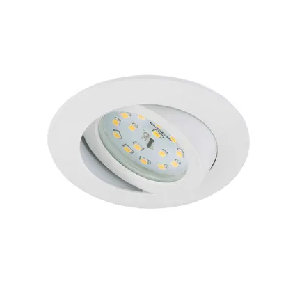Spot LED encastrable orientable Briloner Attach Dim blanc 5,5W 4