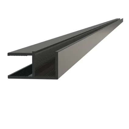 Profilé d'angle Sealskin Mix&Match 200cm noir pour verre sécurit 8mm 2
