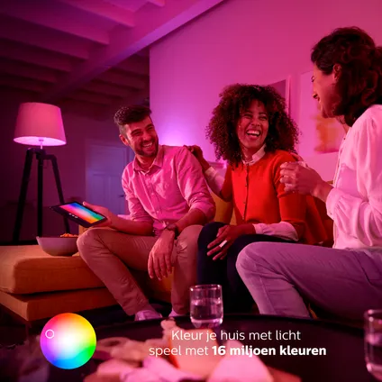Philips Hue ampoule flamme White and Color Ambiance E14 8