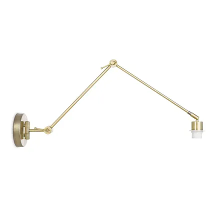 Home Sweet Home wandlamp Shift 70/70/32cm - Messing