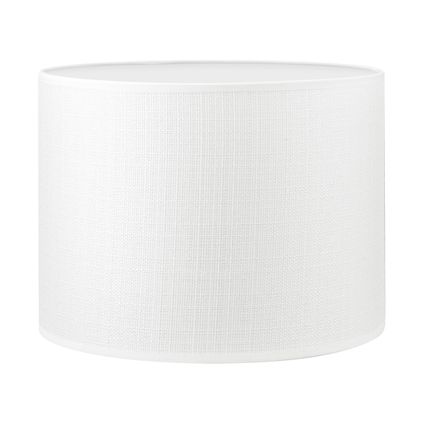 Home Sweet Home Blanc de toile à lampe à lampe - B: 25xd: 25xh: 19cm