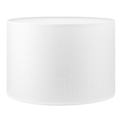 Home Sweet Home Blanc de toile à lampe à lampe - b: 30xd: 30xh: 20cm