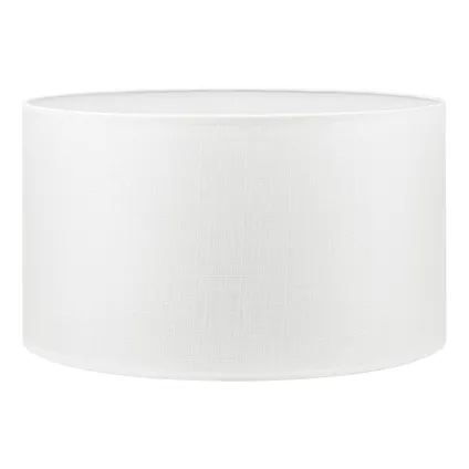 Home Sweet Home Blanc de toile à lampe à lampe - b: 40xd: 40xh: 22cm