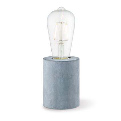 Lampe à poser Home Sweet Home Dry béton ⌀7,5cm E27