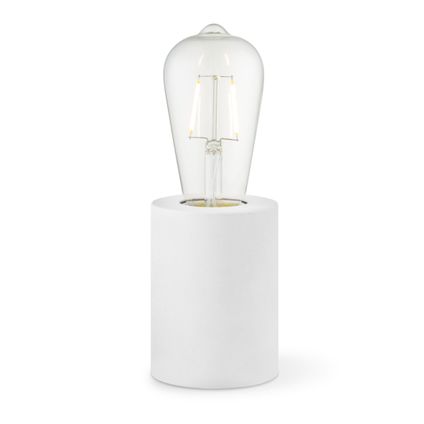 Lampe à poser Home Sweet Home Dry blanc ⌀7,5cm E27