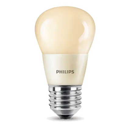 Philips LED-kogellamp 4W E27 3