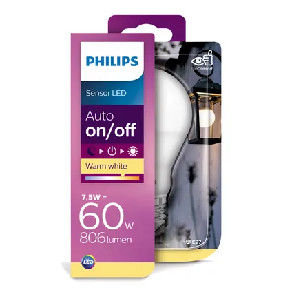 Philips LED-lamp bulb 7,5W E27 3