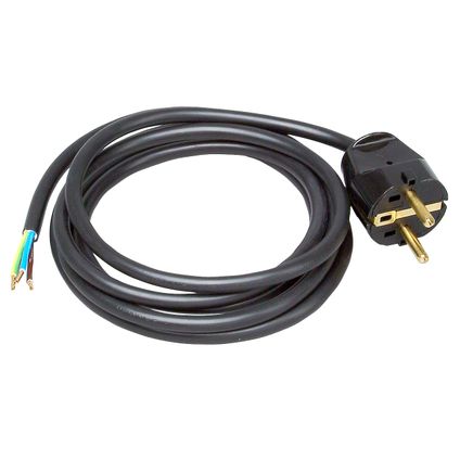 Câble de raccordement Kopp avec fiche RA Câble noir 2m