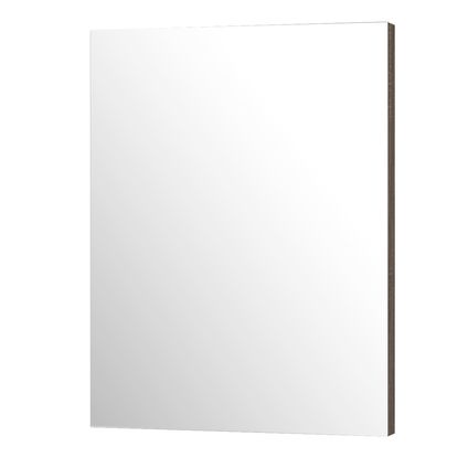 Miroir de salle de bains AquaVive Cecina / Savena chêne foncé mat 60-80cm