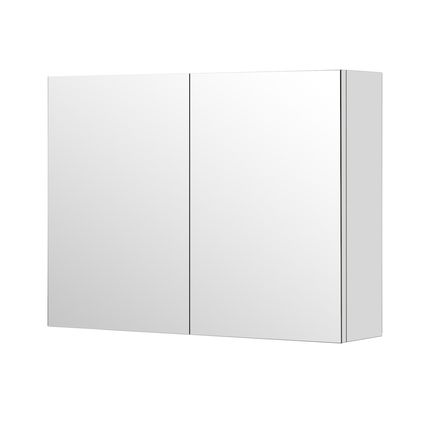 AquaVive spiegelkast Cecina/Savena 80cm hoogglans wit