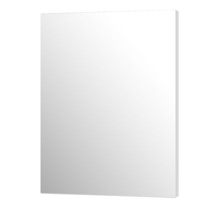 Miroir de salle de bains Aquazuro Napoli blanc brillant 60cm